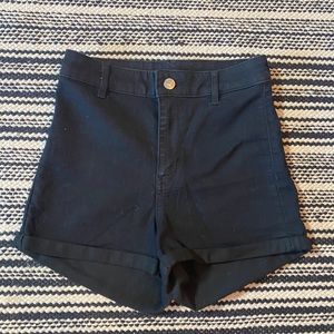 High waisted shorts